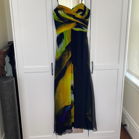Linda Cunningham Size 8 Evening Gown Strapless - Picture 1 of 3